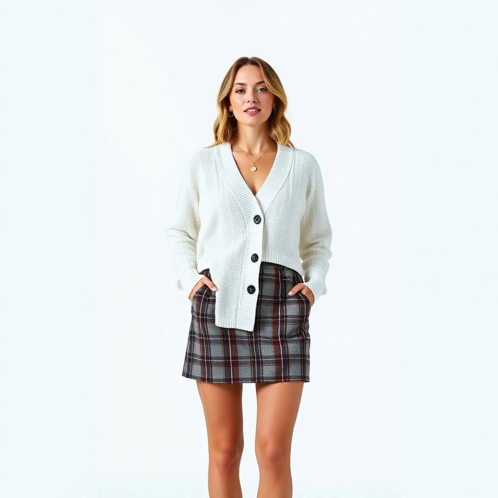 Knit Cardigan Set